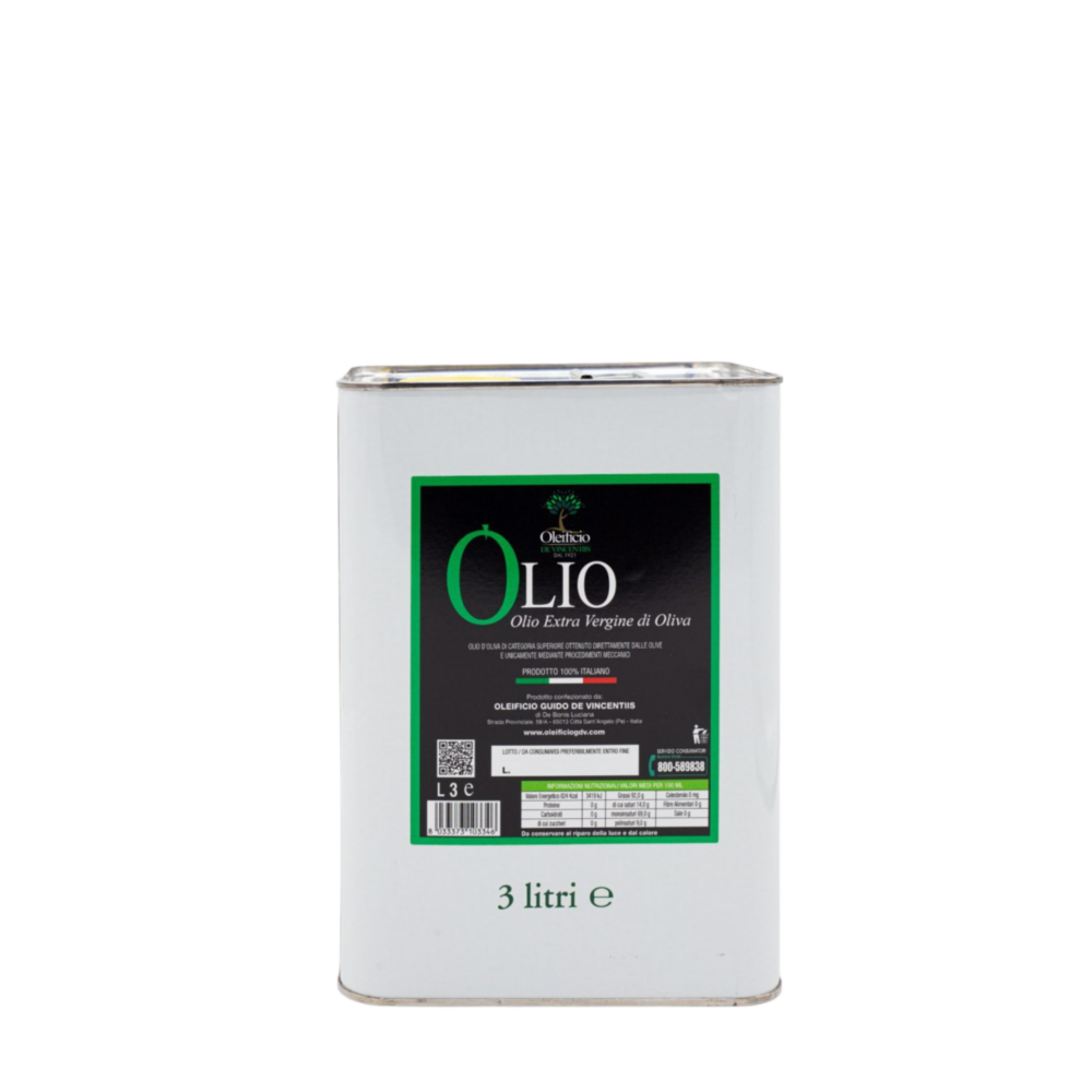 Olio Extra Vergine di oliva 100% Italiano - 3L